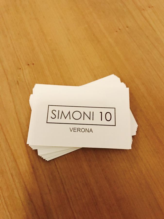 Simoni 10 Hotel Verona Bagian luar foto